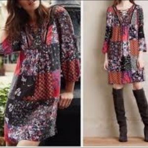 Anthropologie One September Dress Sparkle Beading